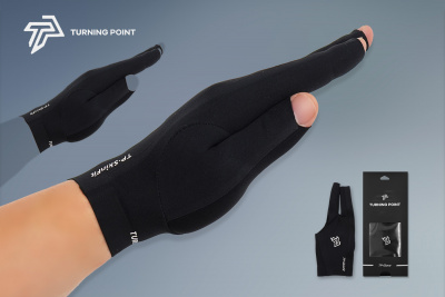 Перчатка Turning Point левая, черная, размер L
